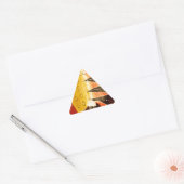 Gestreepte sensatie Tijger Barb Fish Art Print Sticker (Envelop)