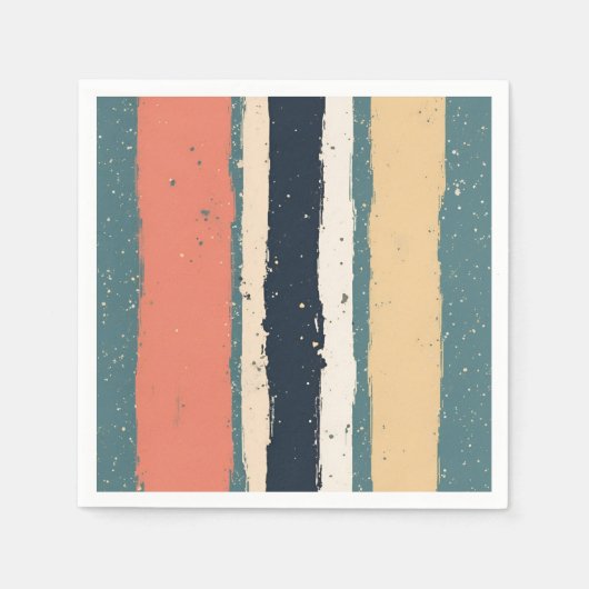 gestreepte servet (Voorkant)