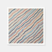 gestreepte servet (Voorkant)