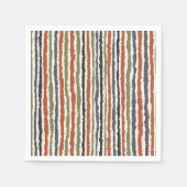 gestreepte servet (Voorkant)