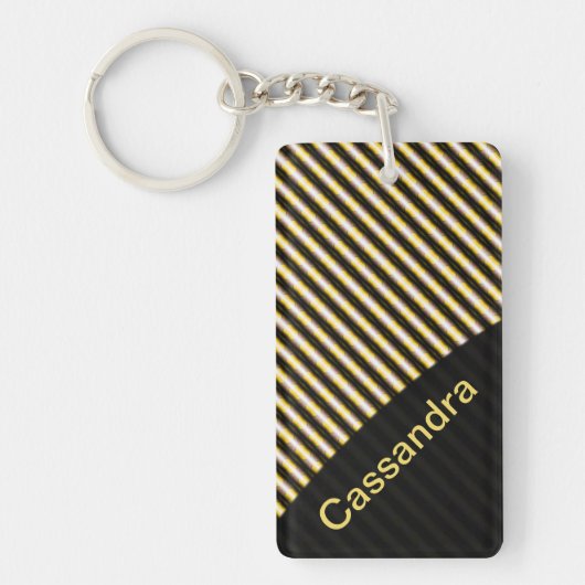 Gestreepte Sleutelhanger (Voorkant)