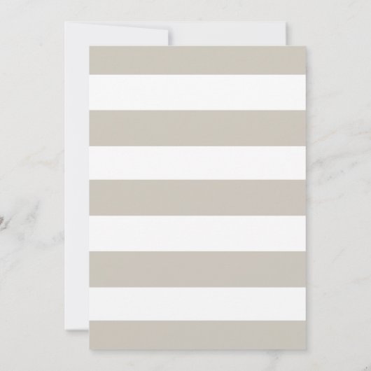 Gestreepte sparen de Aankondiging van de Datum (Achterkant)