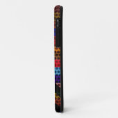 Gestreepte stalen stallonmetaal 2 Case-Mate iPhone case (Achterkant/links)