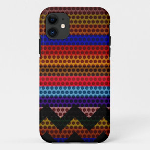 Gestreepte stalen stallonmetaal 2 Case-Mate iPhone case