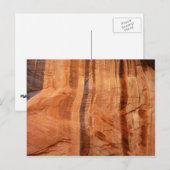 Gestreepte steen van Double Arch Alcove II bij Zio Briefkaart (Voorkant / Achterkant)