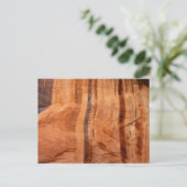 Gestreepte steen van Double Arch Alcove II bij Zio Briefkaart (Staand voorkant)