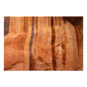 Gestreepte steen van Double Arch Alcove II bij Zio Foto Afdruk (Voorkant)