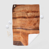 Gestreepte steen van Double Arch Alcove II bij Zio Golfhanddoek (Insitu)