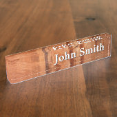 Gestreepte steen van Double Arch Alcove II bij Zio Naambordje (Zijkant)