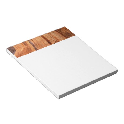 Gestreepte steen van Double Arch Alcove II bij Zio Notitieblok (Schuin)