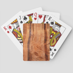 Gestreepte steen van Double Arch Alcove II bij Zio Pokerkaarten