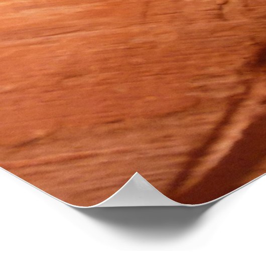 Gestreepte steen van Double Arch Alcove II bij Zio Poster (Hoek)