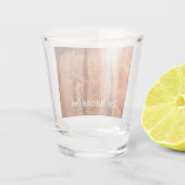 Gestreepte steen van Double Arch Alcove II bij Zio Shot Glas (Achterkant)