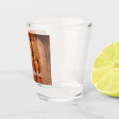 Gestreepte steen van Double Arch Alcove II bij Zio Shot Glas (Rechts)