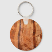 Gestreepte steen van Double Arch Alcove II bij Zio Sleutelhanger (Voorkant)