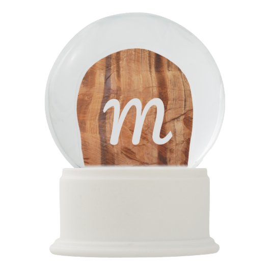 Gestreepte steen van Double Arch Alcove II bij Zio Sneeuwbol (Voorkant)