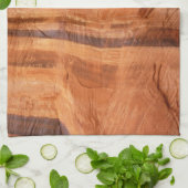 Gestreepte steen van Double Arch Alcove II bij Zio Theedoek (Gevouwen)