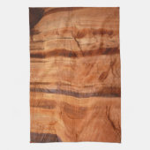 Gestreepte steen van Double Arch Alcove II bij Zio Theedoek (Verticaal)