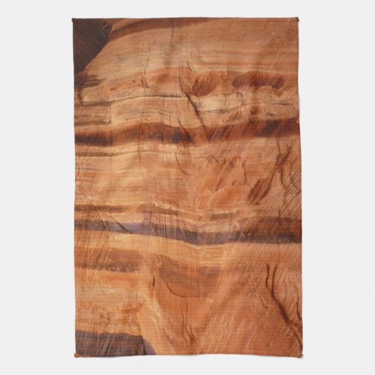 Gestreepte steen van Double Arch Alcove II bij Zio Theedoek (Verticaal)