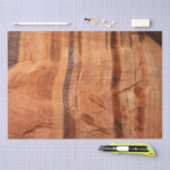 Gestreepte steen van Double Arch Alcove II bij Zio Tissuepapier (Craft)