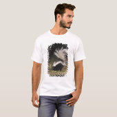 Gestreepte stinkdier, Mephitis mephitis T-shirt (Voorkant volledig)