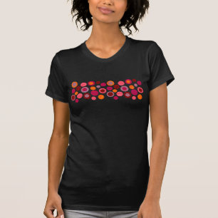 Gestreepte Stippen T-shirt