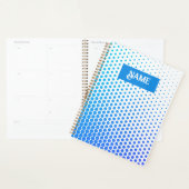 Gestreepte stippenprint planner (Display)