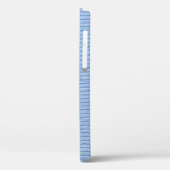 Gestreepte stof textuur, echte doek. Case-Mate iPhone case (Achterkant / Links)