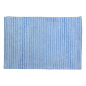 Gestreepte stof textuur, echte doek. kussensloop (Achterkant)