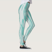 Gestreepte streepjes leggings (Rechts)