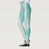 Gestreepte streepjes leggings (Links)