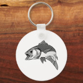 Gestreepte tas sleutelhanger (Voorkant)