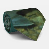 Gestreepte tas stropdas (Opgerold)