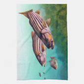 Gestreepte tas theedoek (Verticaal)