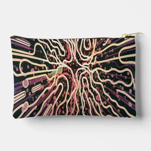 Gestreepte textuur etui (Achterkant)