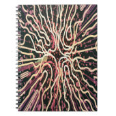 Gestreepte textuur notitieboek (Voorkant)