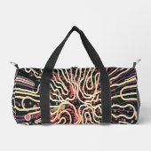 Gestreepte textuur plunjezak (Voorkant)