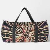 Gestreepte textuur plunjezak (Voorkant)