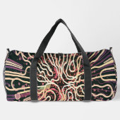 Gestreepte textuur plunjezak (Achterkant)