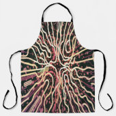 Gestreepte textuur schort (Voorkant)