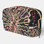 Gestreepte textuur toilettasje (Rechterhoek)