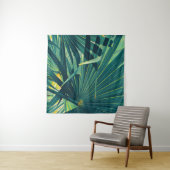 Gestreepte textuur van palmblad wandkleed (In Situ (horizontaal))