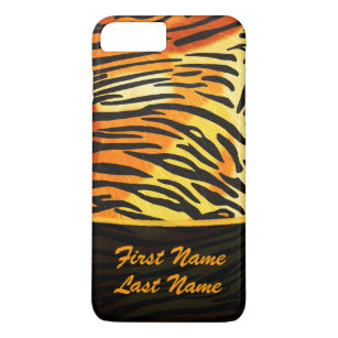 Gestreepte tijger afdrukken Patroon op maat Case-Mate iPhone Case