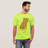 "Gestreepte Tijger Calm" T-shirt (Voorkant volledig)