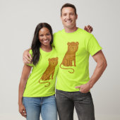 "Gestreepte Tijger Calm" T-shirt (Unisex)