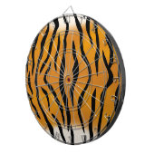 Gestreepte tijgerpatroon dartbord (Voorkant Rechts)