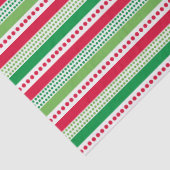 Gestreepte Tissuepapier (Detail)