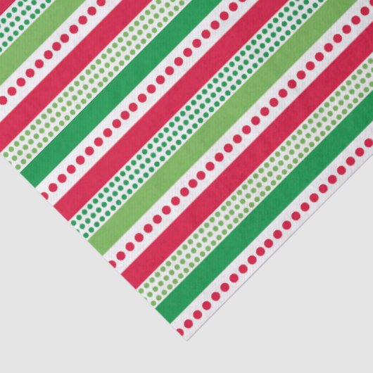 Gestreepte Tissuepapier (Detail)