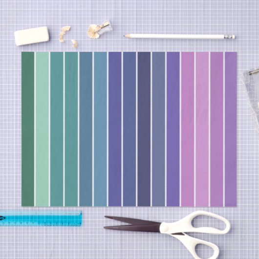 Gestreepte Tissuepapier (Craft)