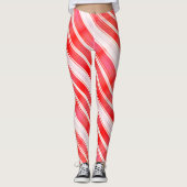 Gestreepte traktaties leggings (Voorkant)